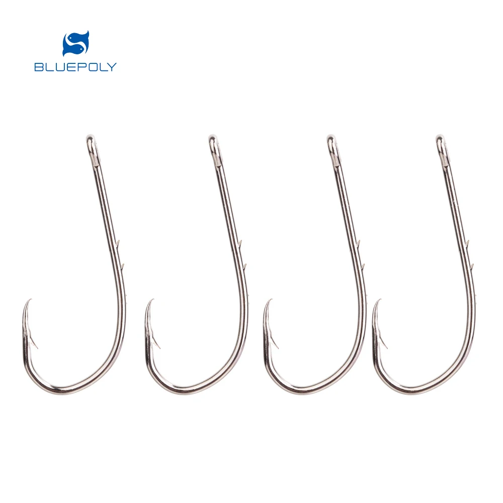 100pcs/box high carbon steel fishing hook with barded 92247 white nickeled baitholder hook, White nickel
100pcs/box high carbon steel fishing hook with barded 92247 white nickeled baitholder hook, White nickel