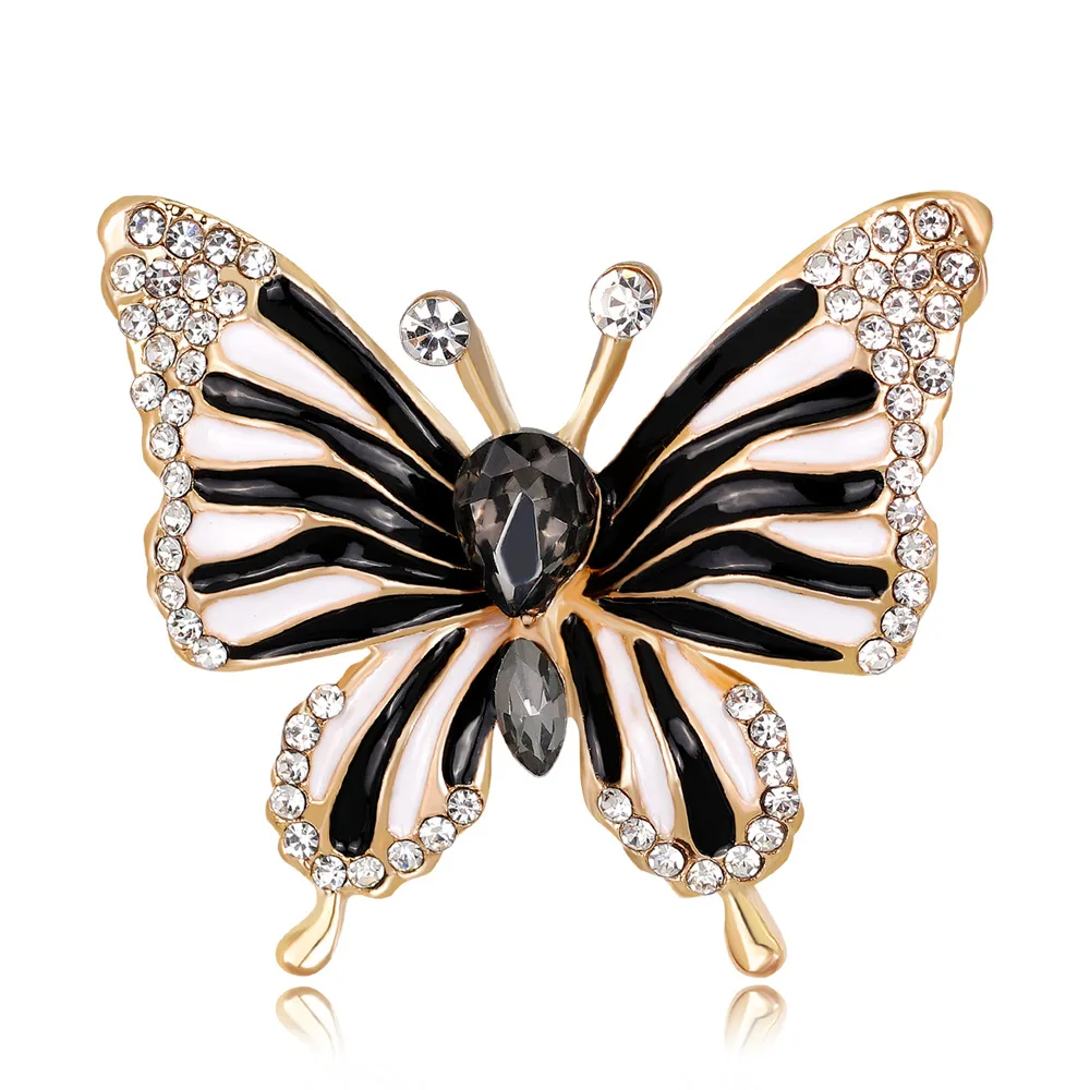 Black Butterfly Rhinestones Women Brooches Drop Oil Women Girls Brooch Pins Fashion Jewelry for Women Girls
Black Butterfly Rhinestones Women Brooches Drop Oil Women Girls Brooch Pins Fashion Jewelry for Women Girls