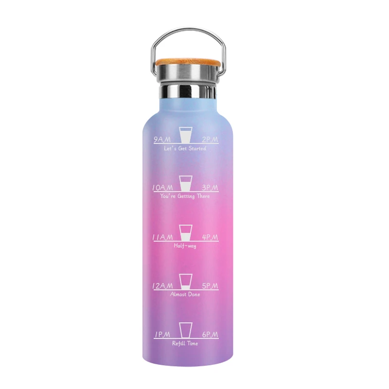 MIKENDA18 OZ Double Wall Vacuum Flask Insulated Stainless Steel Sport water bottle time maker
MIKENDA18 OZ Double Wall Vacuum Flask Insulated Stainless Steel Sport water bottle time maker