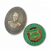 Custom Made Single Die Stamping Collectible Engraved Metal Souvenir Coins for Promotion and Gift