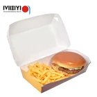 Fried Box Custom Disposable Paper Packaging Fast Food Takeout Hot Dog Fried Chicken Box