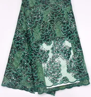 Whole high quality lace fabric,green lace,sequin embroidery lace fabric for wedding dress
Whole high quality lace fabric,green lace,sequin embroidery lace fabric for wedding dress
