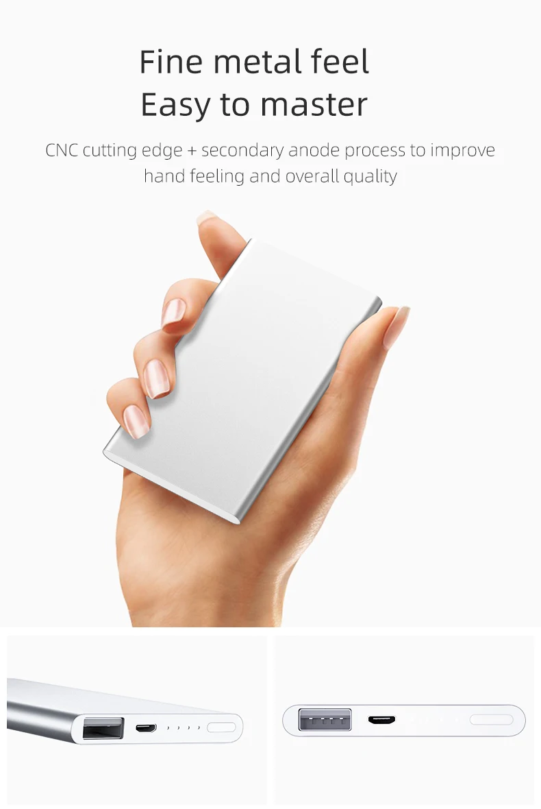 Original Xiaomimi Power Bank 5000mAh for Smart Phone Pad - ANKUX.COM