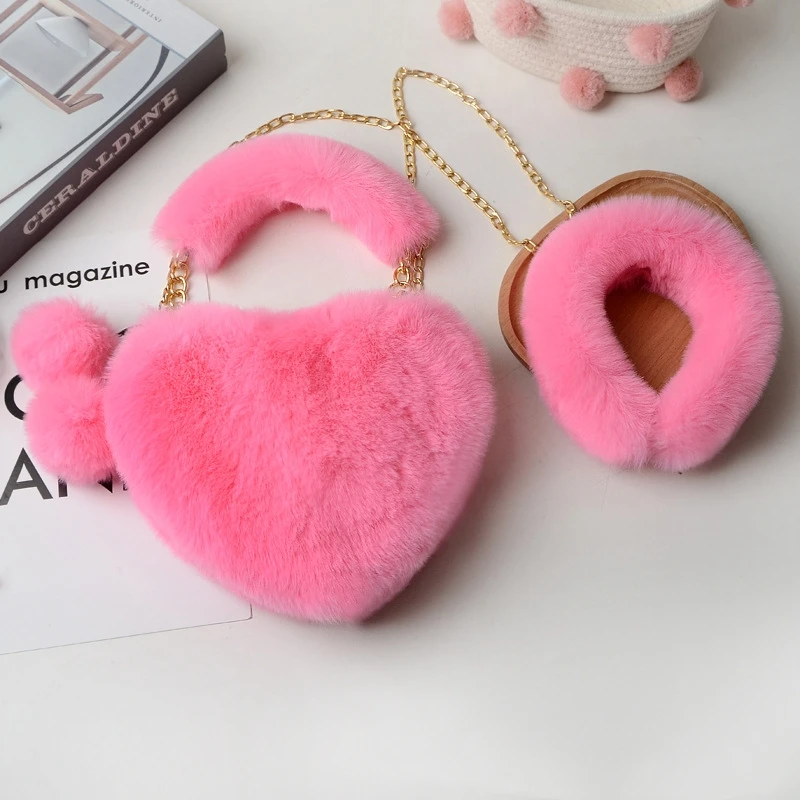 Aotemao 2021 New Fashion Fur Heart Purse with Headband Set Designer Lady Cute Heart Shaped Purse Handbags, 18
Aotemao 2021 New Fashion Fur Heart Purse with Headband Set Designer Lady Cute Heart Shaped Purse Handbags, 18