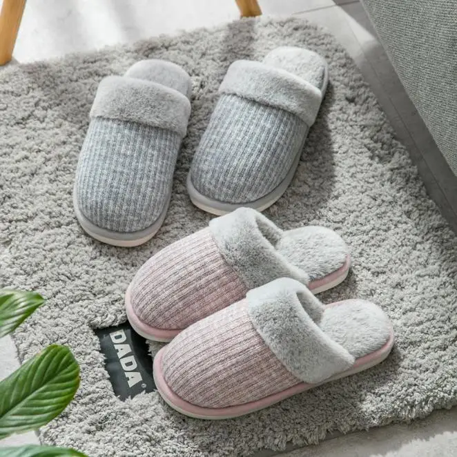 Winter new cotton slippers home couple cotton indoor rabbit hair slippers knitted slippers
Winter new cotton slippers home couple cotton indoor rabbit hair slippers knitted slippers
