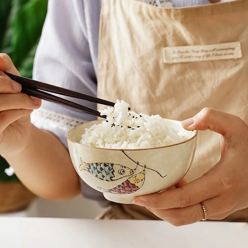 Creative Japanese and Korean Hand-painted straight Ceramic bowl Home restaurant Tableware, Mix
Creative Japanese and Korean Hand-painted straight Ceramic bowl Home restaurant Tableware, Mix