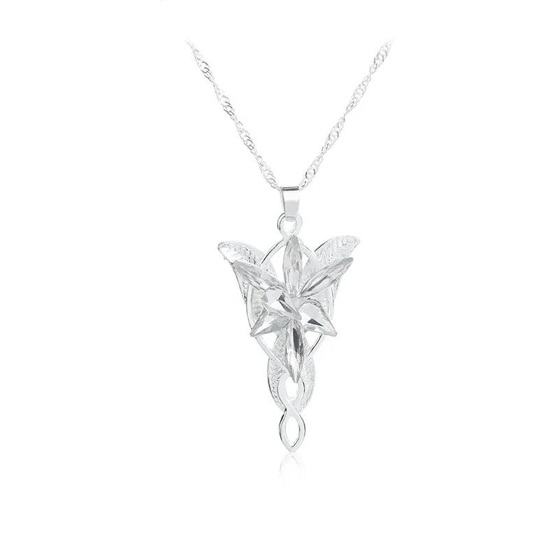 Fashion the king of the lord hobbit arwen princess pendant jewelry necklace men gift silver necklace, Silver color
Fashion the king of the lord hobbit arwen princess pendant jewelry necklace men gift silver necklace, Silver color
