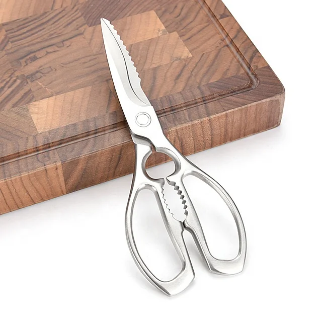 Professional Multi-function Premium Stainless Steel kitchen Vegetables BBQ Scissors Kitchen Shears