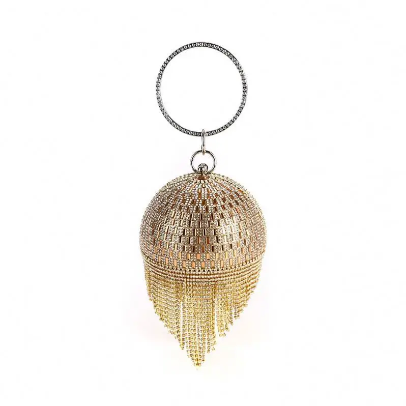 New Design Circular Ball Shaped Diamonds Women Evening Bags Acrylic Female Party Bags Silver Gold Black Color Clutch Purse, Black silver gold
New Design Circular Ball Shaped Diamonds Women Evening Bags Acrylic Female Party Bags Silver Gold Black Color Clutch Purse, Black silver gold