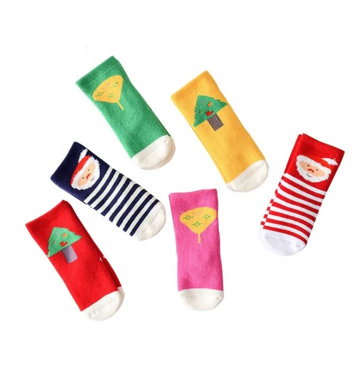 0-3 years old children's tube floor socks glued non-slip cotton socks for winter thickening and warm baby Christmas socks
0-3 years old children's tube floor socks glued non-slip cotton socks for winter thickening and warm baby Christmas socks