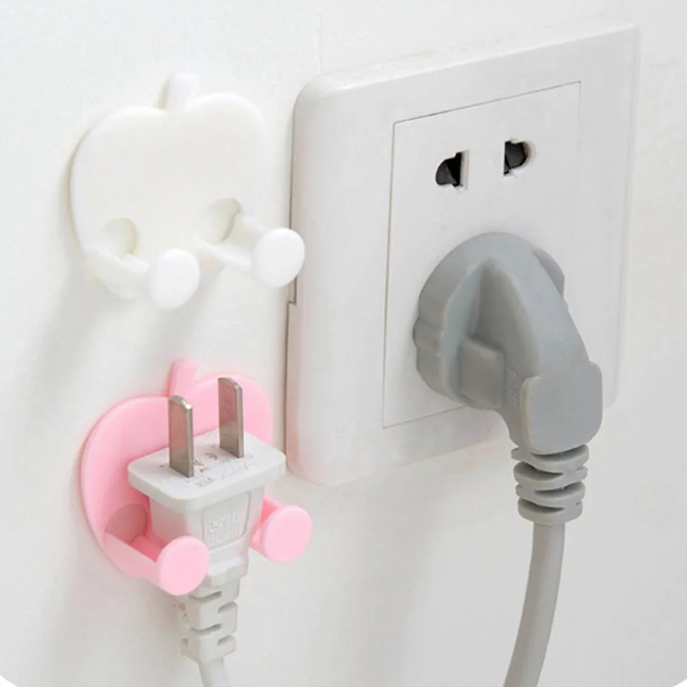 Creative Storage Socket Sticky Hook Kitchen Wall Viscose Wall Hanging Plug Bracket Household Storage Appliances, As photo
Creative Storage Socket Sticky Hook Kitchen Wall Viscose Wall Hanging Plug Bracket Household Storage Appliances, As photo