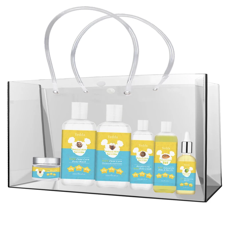 OEM/ODM Natural Organic cute black kid hair care products ,vegan shampoo and shower gel set for kids
OEM/ODM Natural Organic cute black kid hair care products ,vegan shampoo and shower gel set for kids