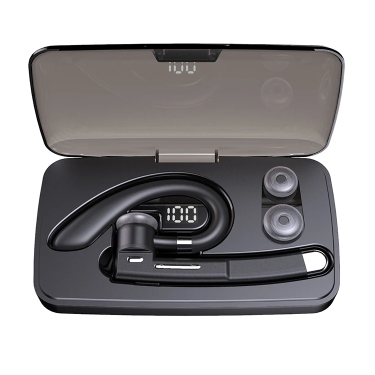 YYK-520 Single Rotatable Ear-hanging Business Wireless Headphone with Charging Box Handsfree YYK520 Earphone, Black
YYK-520 Single Rotatable Ear-hanging Business Wireless Headphone with Charging Box Handsfree YYK520 Earphone, Black