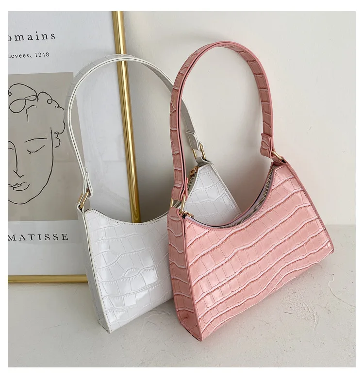 Fashion Exquisite Shopping Bag Retro Casual Totes Shoulder Bags Female Leather Solid Color Chain Handbag for Women 2021
Fashion Exquisite Shopping Bag Retro Casual Totes Shoulder Bags Female Leather Solid Color Chain Handbag for Women 2021