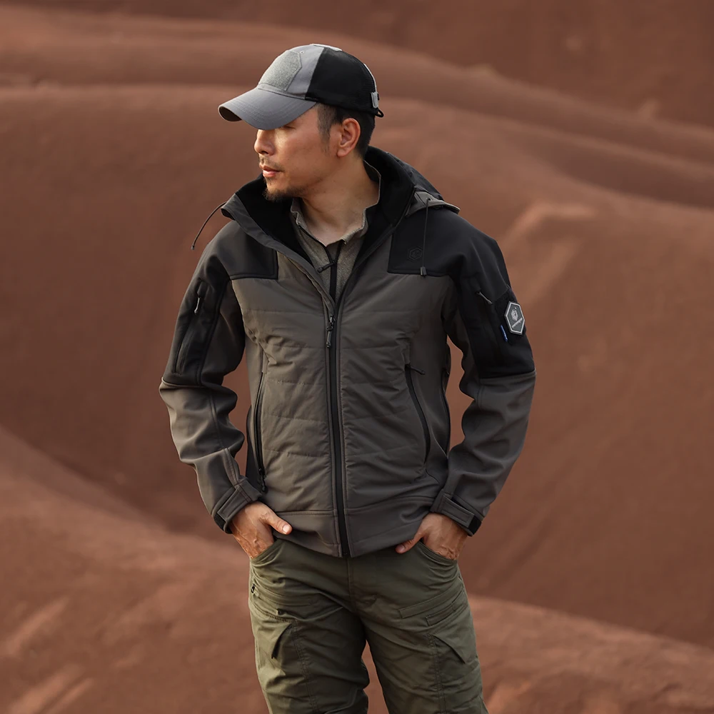 Emersongear Winter Waterproof Hiking Outdoor Work Jackets Windproof Combat Tactical Coat Softshell Hoody Jacket for Men
Emersongear Winter Waterproof Hiking Outdoor Work Jackets Windproof Combat Tactical Coat Softshell Hoody Jacket for Men