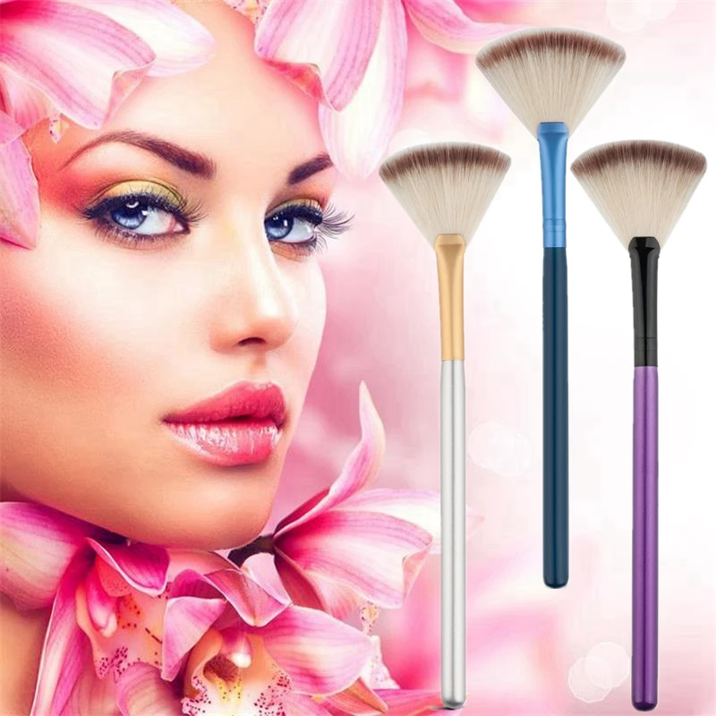 Cosmetic Tools Accessories Fan Shape Makeup Highlighter Powder Brush 1 Pcs For Face Make Up
Cosmetic Tools Accessories Fan Shape Makeup Highlighter Powder Brush 1 Pcs For Face Make Up