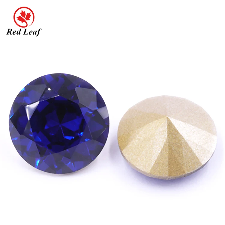 Redleaf Jewelry Loose Electroplating Blue Spinel Round Cut Plating Silver Bottom Synthetic Gemstone
Redleaf Jewelry Loose Electroplating Blue Spinel Round Cut Plating Silver Bottom Synthetic Gemstone