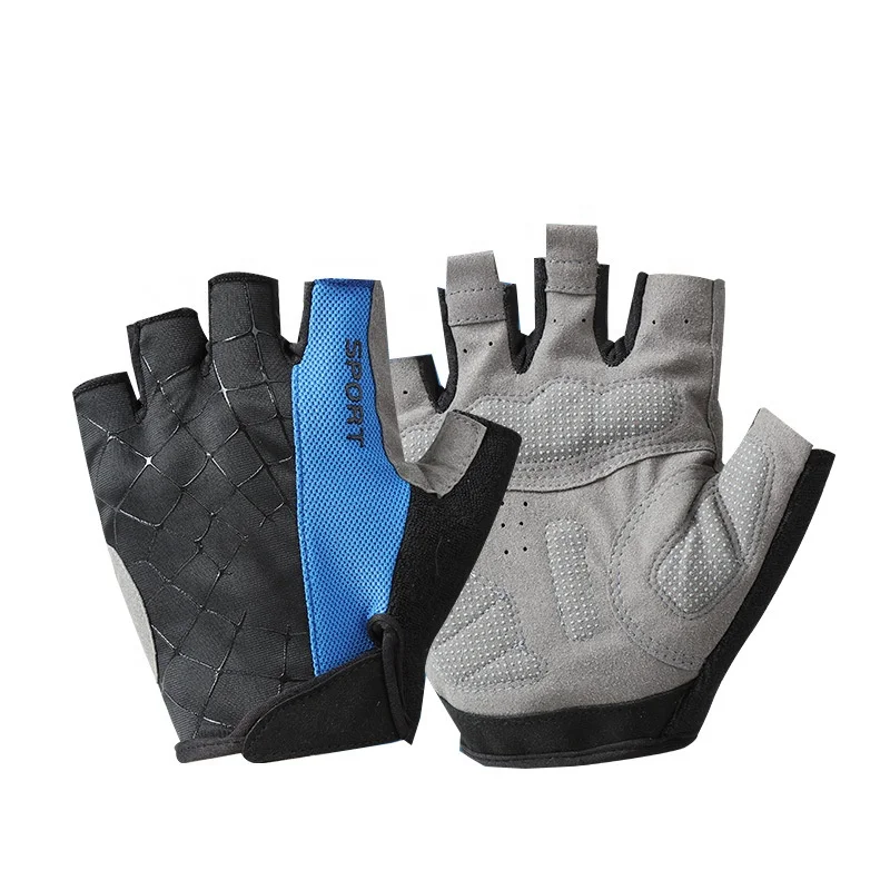 New design breathable fitness weight lifting cycling thin half finger mitten sport gym gloves, Red,blue,grey
New design breathable fitness weight lifting cycling thin half finger mitten sport gym gloves, Red,blue,grey