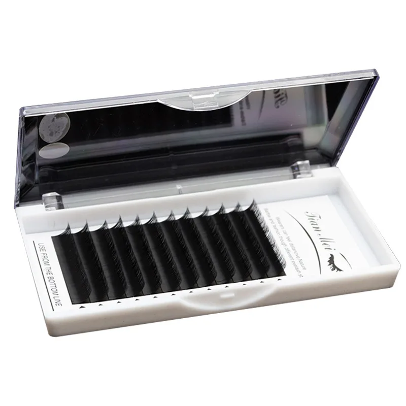 Grafted eyelashes single dense lined false eyelashes silk matte 0.07 round hair planting eyelashes, Black color 
Grafted eyelashes single dense lined false eyelashes silk matte 0.07 round hair planting eyelashes, Black color