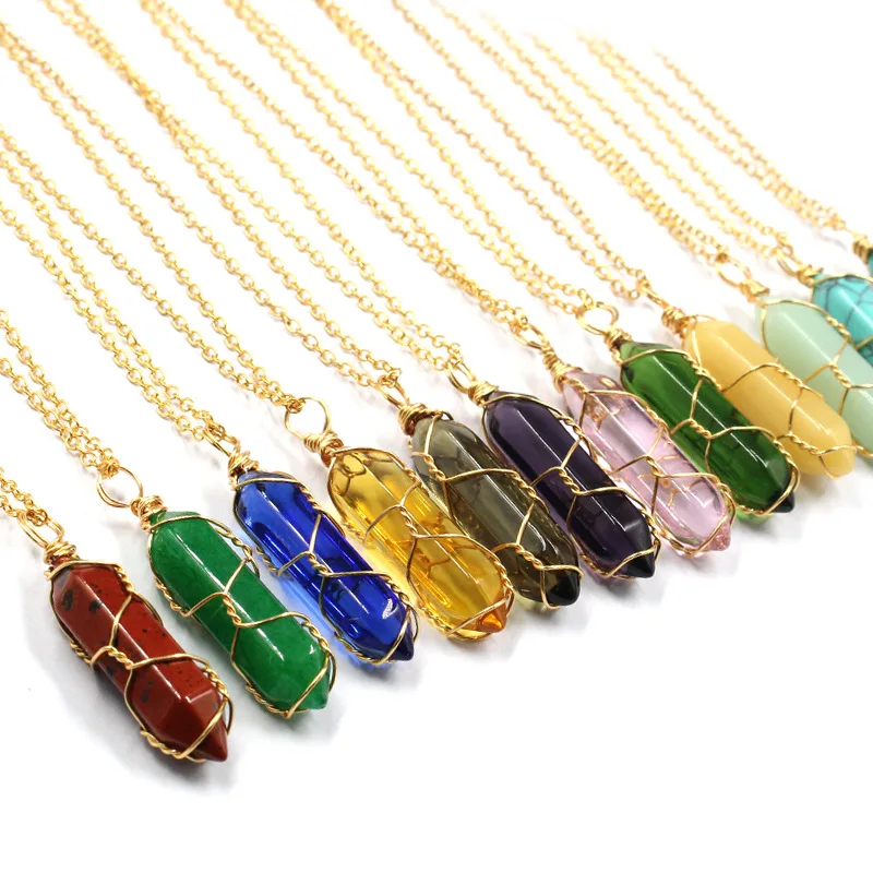 Fashion Prismatic Pendant Necklace Crystal Women Colorful Geometric Necklace Personality Jewelry Accessories Gift
Fashion Prismatic Pendant Necklace Crystal Women Colorful Geometric Necklace Personality Jewelry Accessories Gift