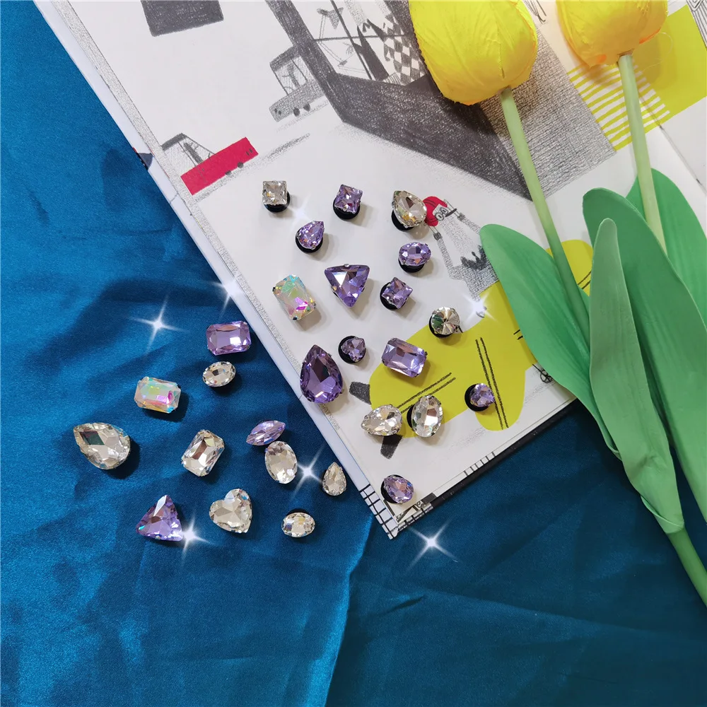 New Fashion Purple Pink Crystal Charms Accessories Clog Shoe Button Luxury Designer Charms Bundle for DIY Cro Charm
New Fashion Purple Pink Crystal Charms Accessories Clog Shoe Button Luxury Designer Charms Bundle for DIY Cro Charm