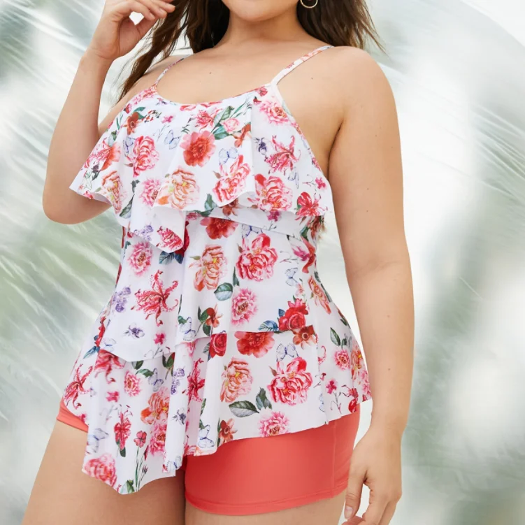 plus size Floral suspender swimwear & beachwear big sizes shorts swimsuit, Accept customized
plus size Floral suspender swimwear & beachwear big sizes shorts swimsuit, Accept customized