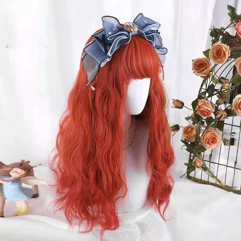 LOLI-001A New Arrival Orange Lace Hair Front Long Wavy Wigs Synthetic Natural Wave Long Wave Hair Wigs synthetic lace front
LOLI-001A New Arrival Orange Lace Hair Front Long Wavy Wigs Synthetic Natural Wave Long Wave Hair Wigs synthetic lace front