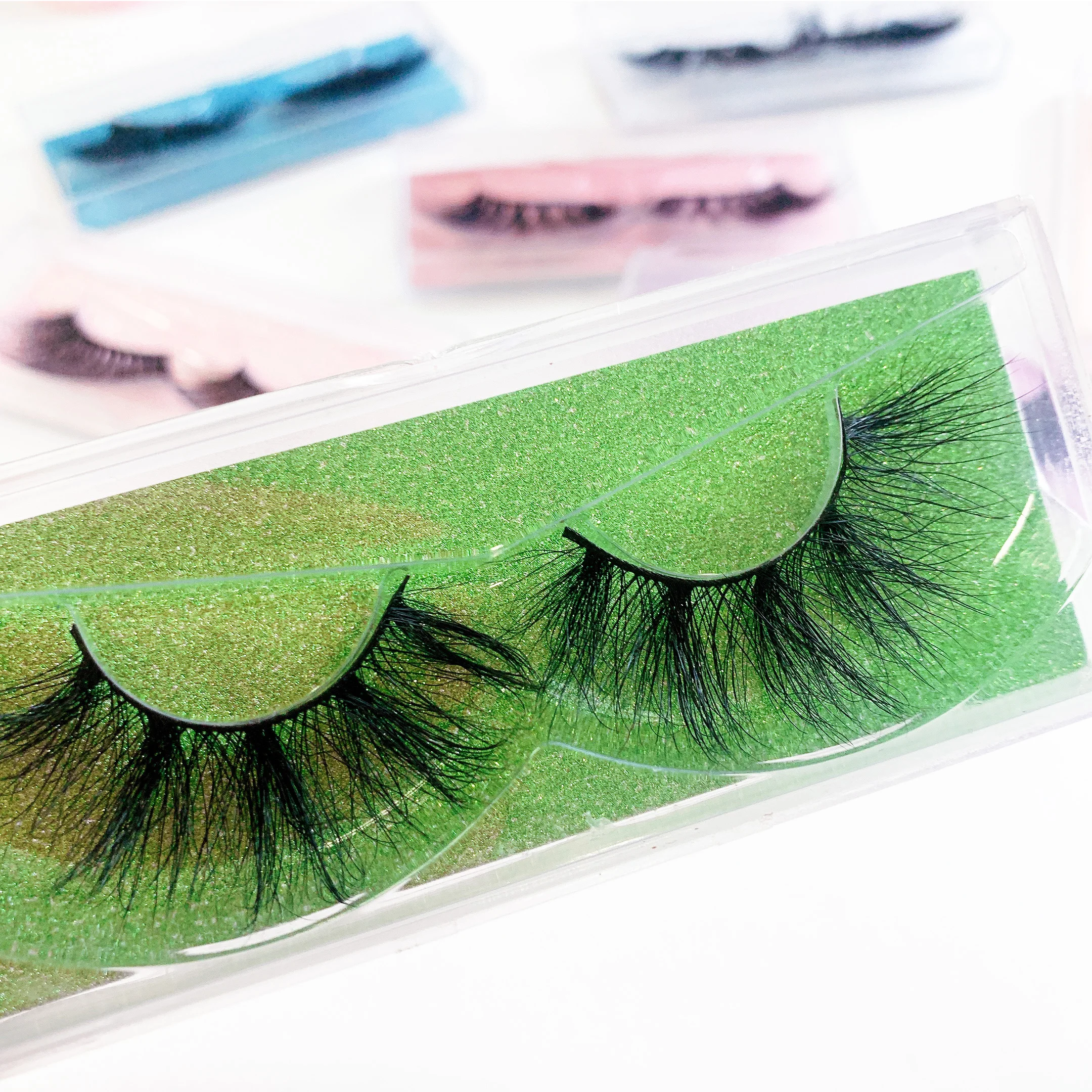 Own Brand lashes3d mink eyelash serum vendor 25mm luxury customized boxes 3d soft fluffy mink lashes, Black color
Own Brand lashes3d mink eyelash serum vendor 25mm luxury customized boxes 3d soft fluffy mink lashes, Black color