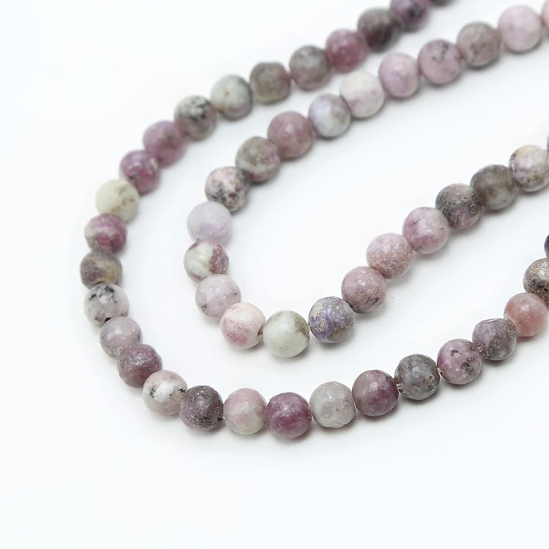 Hot sale 6mm Gemstone Beads Lilac Jasper Round Gemstone Beads for DIY Jewelry Making
Hot sale 6mm Gemstone Beads Lilac Jasper Round Gemstone Beads for DIY Jewelry Making