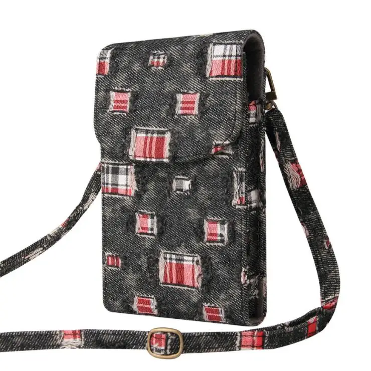 New Design Denim Mobile Phone Bag Card Holder Phone Sling Bag Mini Purse Women Shoulder Cell Phone Bag, 5 colors
New Design Denim Mobile Phone Bag Card Holder Phone Sling Bag Mini Purse Women Shoulder Cell Phone Bag, 5 colors