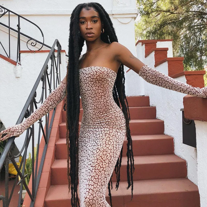 s879a Leopard print one-line neck off-the-shoulder long-sleeve slim women dress, Pink
s879a Leopard print one-line neck off-the-shoulder long-sleeve slim women dress, Pink