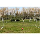 Hot Product 18.5ft * 6.5ft Team Sports Training Sets Ball Steel Tube Football Soccer Goal