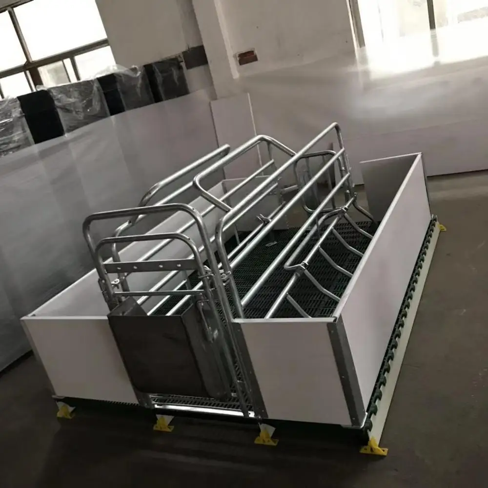 Hot Dip Galvanized Mother Pig Farrowing Crate for Sale pigs farm pen