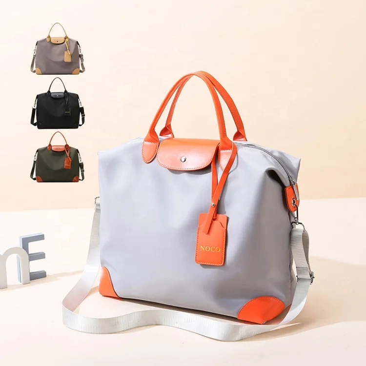 Colorful Waterproof Portable Soft Leather Handle Overnight Duffel Women Dance Tote Travel Bag Manufacturer with Airplane Tag, 4 colors
Colorful Waterproof Portable Soft Leather Handle Overnight Duffel Women Dance Tote Travel Bag Manufacturer with Airplane Tag, 4 colors