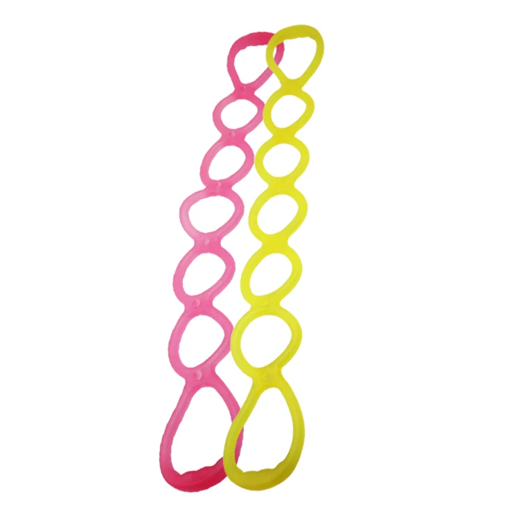 Exercise Fitness Resistance Band Pull Silicone Elastic Rope Band, Pink gray,orange gray,blue gray 
Exercise Fitness Resistance Band Pull Silicone Elastic Rope Band, Pink gray,orange gray,blue gray
