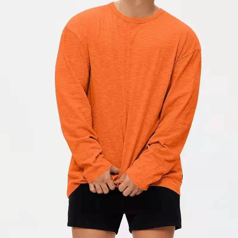 Wholesale Hot Selling Fashion Men Clothing 9 Color O Neck Plain Long Sleeve T Shirt Mens Wear Oversized Sweatshirt
Wholesale Hot Selling Fashion Men Clothing 9 Color O Neck Plain Long Sleeve T Shirt Mens Wear Oversized Sweatshirt
