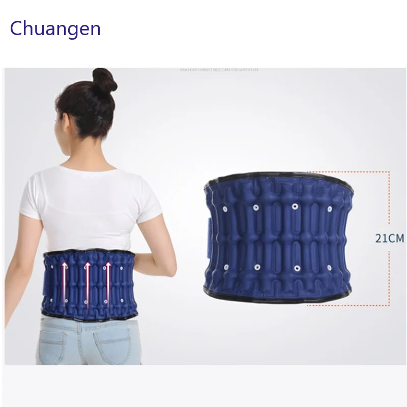 New arrival inflatable orthopedic back support belt lumbar waist support belt, Blue ,white
New arrival inflatable orthopedic back support belt lumbar waist support belt, Blue ,white