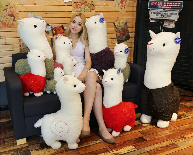 Wholesale Llama Pillow Plush Pet Stuffed Baby Toy Cute Alpaca Giant Large Plush Dolls Stuffed Soft Animals Toy Pillow
Wholesale Llama Pillow Plush Pet Stuffed Baby Toy Cute Alpaca Giant Large Plush Dolls Stuffed Soft Animals Toy Pillow