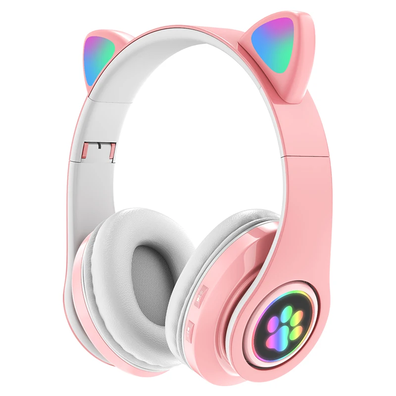 Hot Selling High Quality Fold Children Cute Cat Ear Headsets Earphones Wireless Headphones, Black
Hot Selling High Quality Fold Children Cute Cat Ear Headsets Earphones Wireless Headphones, Black