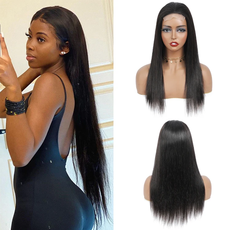 150% 180% Density Human Lace Wig Human Hair Straight Transparent Lace Wig for Women
150% 180% Density Human Lace Wig Human Hair Straight Transparent Lace Wig for Women