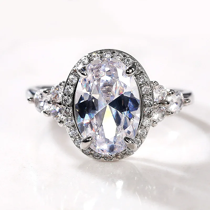 Hainon wedding rings for women oval zircon Fashion women shiny big stone wedding jewelry rings
Hainon wedding rings for women oval zircon Fashion women shiny big stone wedding jewelry rings
