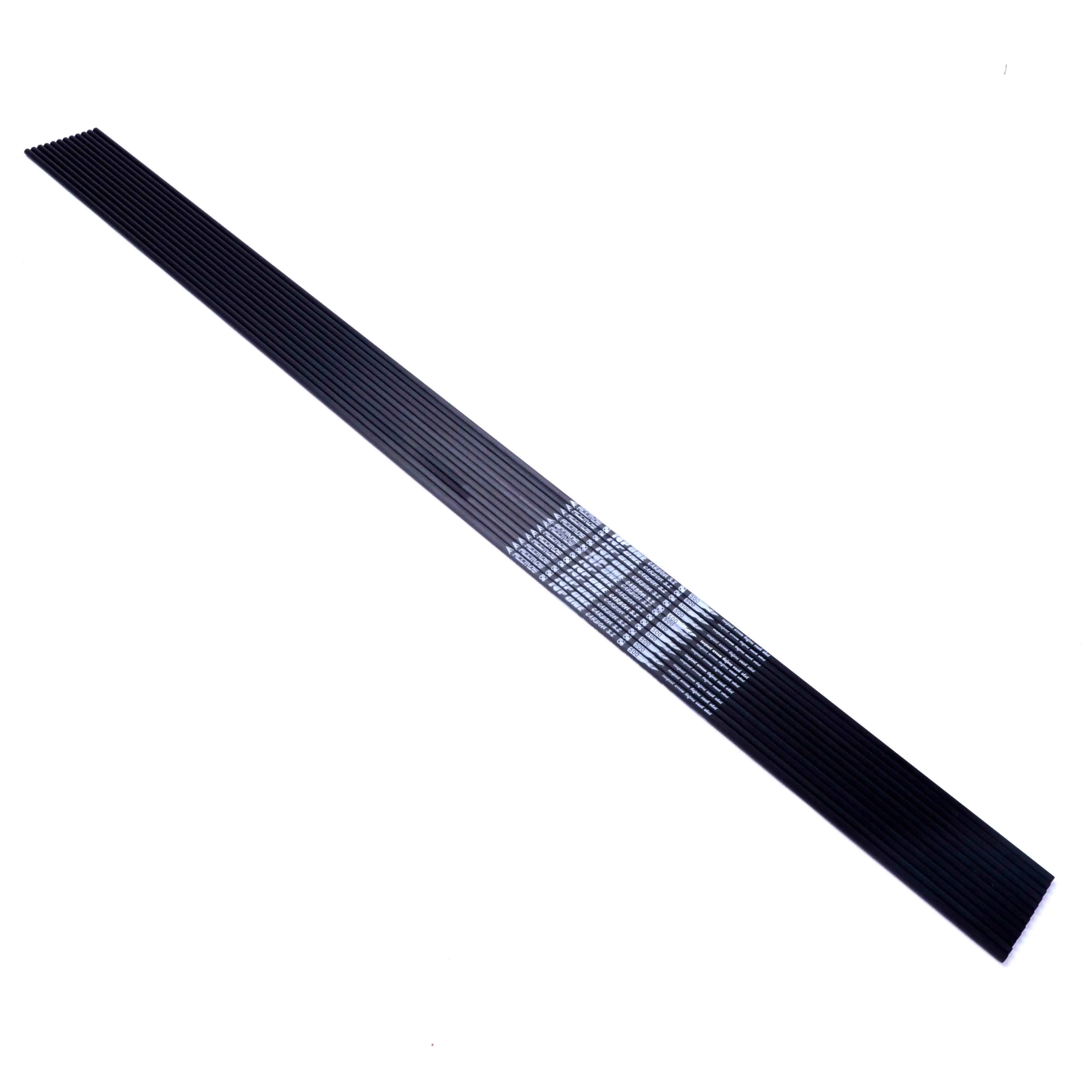 Wholesale High Quality Pure Carbon Arrow Shaft 3.2 Mm 30/31/32 Inch Carbon Fiber Tube Arrow Shaft, Black
Wholesale High Quality Pure Carbon Arrow Shaft 3.2 Mm 30/31/32 Inch Carbon Fiber Tube Arrow Shaft, Black