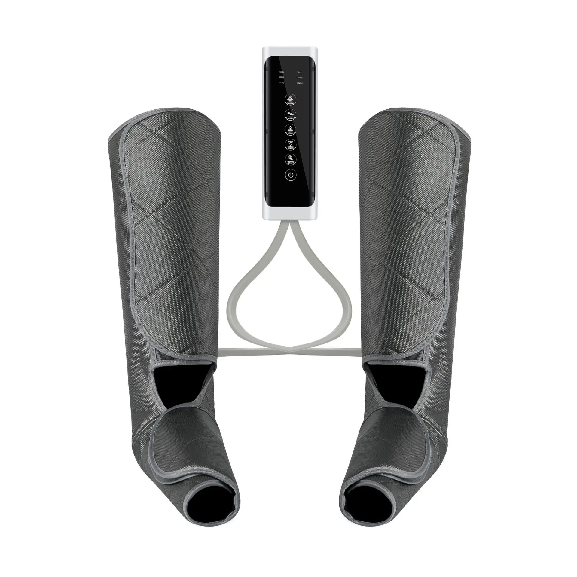 Smart leg massager air wave air pressure foot pressure relaxing massage device, Gray
Smart leg massager air wave air pressure foot pressure relaxing massage device, Gray