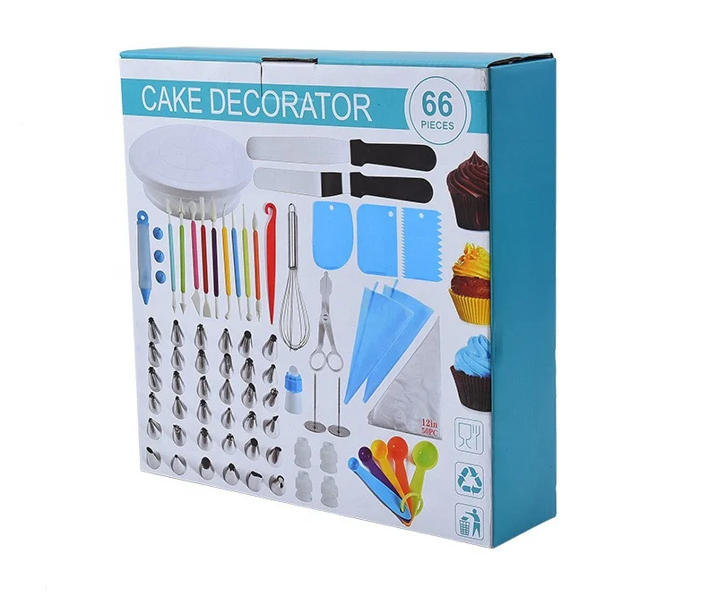 Dropshipping 66pcs/set Cake Decorating Tools Turntable Set Decorating Kit Kitchen Gadget Sets Dessert Cake Baking Supplies, White
Dropshipping 66pcs/set Cake Decorating Tools Turntable Set Decorating Kit Kitchen Gadget Sets Dessert Cake Baking Supplies, White