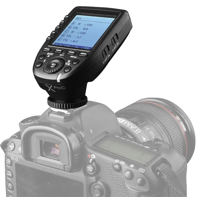 Godox Xpro TTL Wireless Flash Trigger Transmitter Remote Controller for GODOX Flash
Godox Xpro TTL Wireless Flash Trigger Transmitter Remote Controller for GODOX Flash