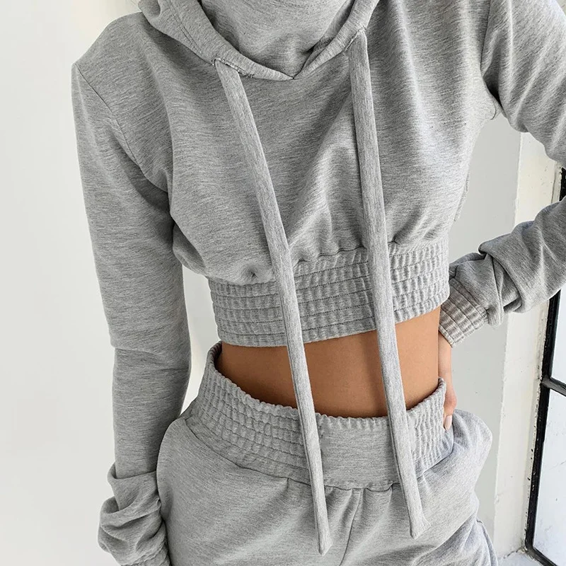 Hot selling women 2 piece outfits pants sweat suits for ladies crop top hoodie and jogger sets
Hot selling women 2 piece outfits pants sweat suits for ladies crop top hoodie and jogger sets