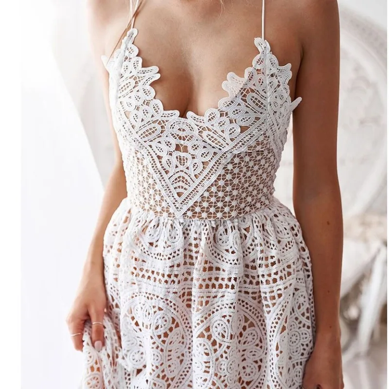 2021 new ladies transparent lace dress vest lace crochet casual sexy fashion Girls' Dresses Casual dresses
2021 new ladies transparent lace dress vest lace crochet casual sexy fashion Girls' Dresses Casual dresses