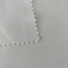 Wholesale 180GSM woven 100 polyester twill chef kitchen uniform fabric for workwear