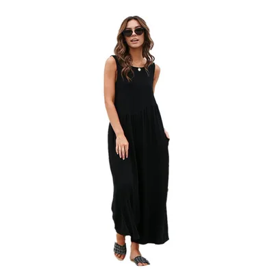 Custom summer best selling monsoon Solid women elegant fashion design casual Sleeveless jumpsuit, Picture
Custom summer best selling monsoon Solid women elegant fashion design casual Sleeveless jumpsuit, Picture