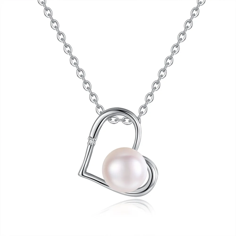Valentine Gift Hollow Zircon Heart Pendant Necklace Silver Plated Heart Pearl Necklace For Women
Valentine Gift Hollow Zircon Heart Pendant Necklace Silver Plated Heart Pearl Necklace For Women